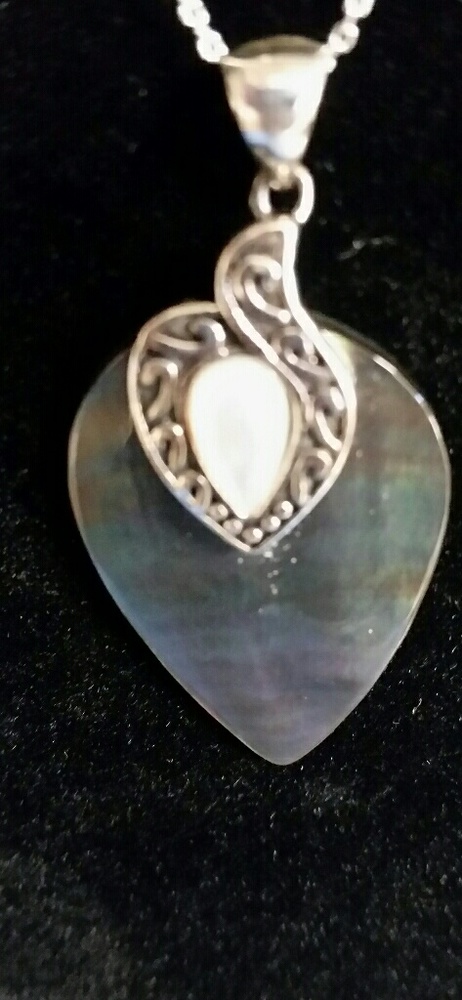 NEW 925 Sterling Silver Pendant and Necklace